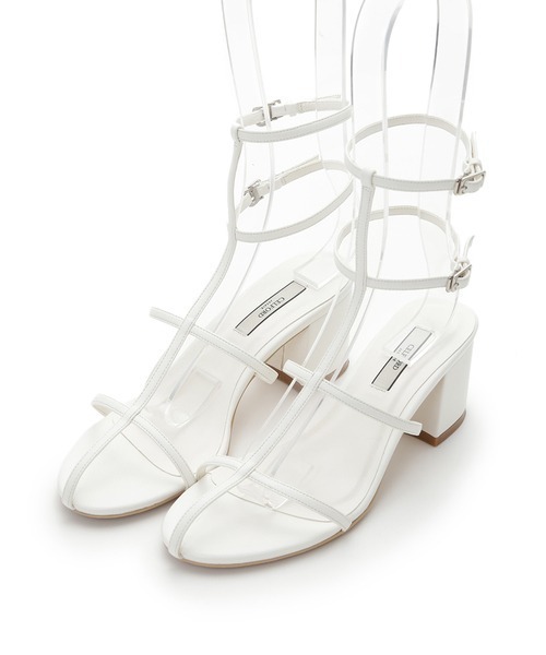 CELFORD（セルフォード）の「ストラップサンダル（サンダル・レディース・ブラック/ゴールド/ホワイト・36/38/37）」の4枚目の写真