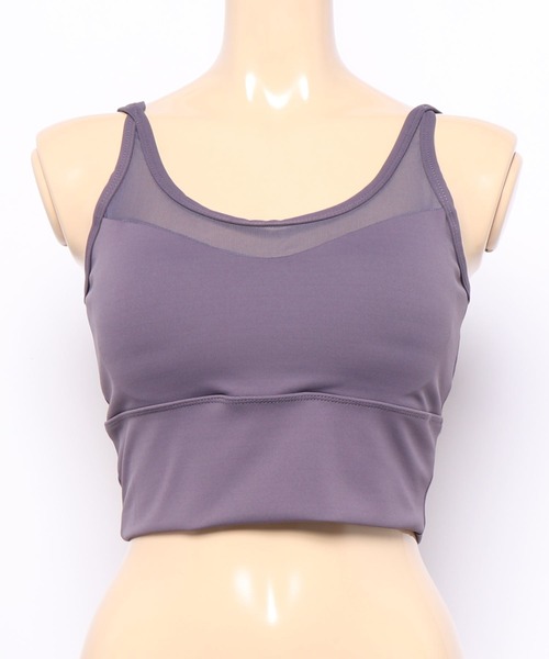 FREE BLUES（フリーブルース）の「バッククロス ヨガフィットネススポーツブラ ピラティス トレーニング ランニング（スポーツブラ・レディース・ブルーグレー/ライトパープル/ブラック/ピンク・L/M/XL）」の20枚目の写真