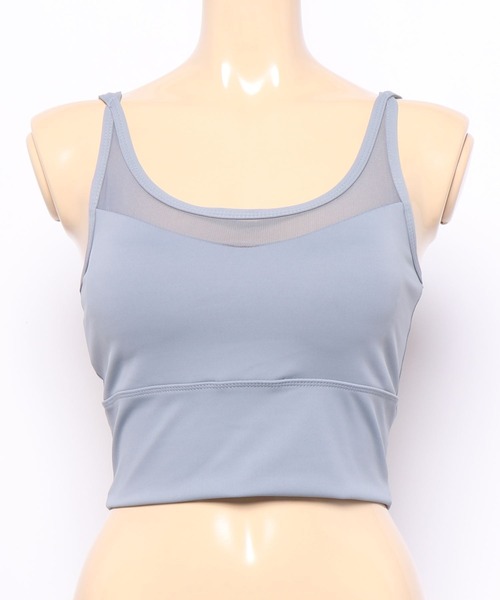 FREE BLUES（フリーブルース）の「バッククロス ヨガフィットネススポーツブラ ピラティス トレーニング ランニング（スポーツブラ・レディース・ブルーグレー/ライトパープル/ブラック/ピンク・L/M/XL）」の17枚目の写真