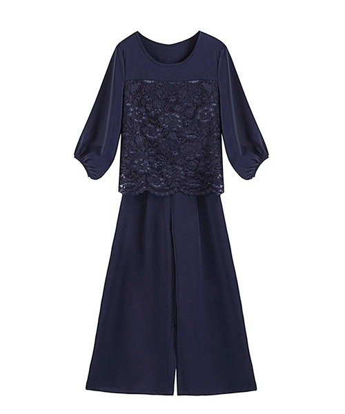 Cinderella(シンデレラ)の「パーティードレス パンツドレス パンツスーツ 結婚式 ドレス(パンツドレス・レディース・ブラック/グレー/ネイビー/ベージュ・MEDIUM/XX-LARGE/LARGE/X-LARGE/SMALL)」の22枚目の写真