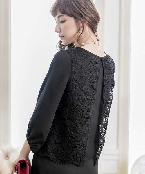 Cinderella(シンデレラ)の「パーティードレス パンツドレス パンツスーツ 結婚式 ドレス(パンツドレス・レディース・ブラック/グレー/ネイビー/ベージュ・MEDIUM/XX-LARGE/LARGE/X-LARGE/SMALL)」の8枚目の写真