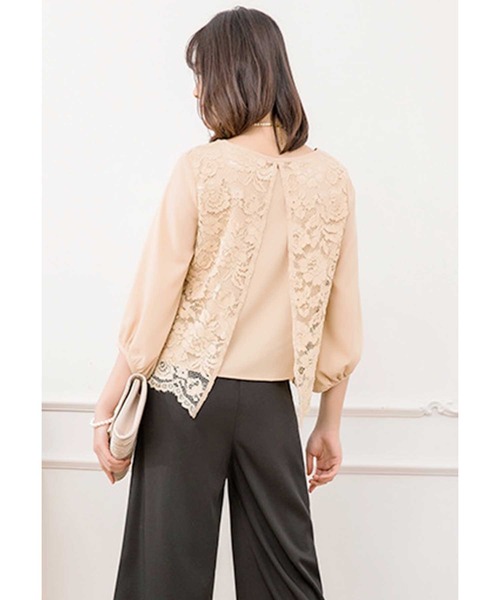 Cinderella(シンデレラ)の「パーティードレス パンツドレス パンツスーツ 結婚式 ドレス(パンツドレス・レディース・ブラック/グレー/ネイビー/ベージュ・MEDIUM/XX-LARGE/LARGE/X-LARGE/SMALL)」の14枚目の写真