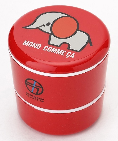MONO　COMME CA（モノコムサ）の「ランチボックス（お弁当箱・レディース・イエロー/オレンジ/ターコイズブルー/レッド・FREE）」の4枚目の写真
