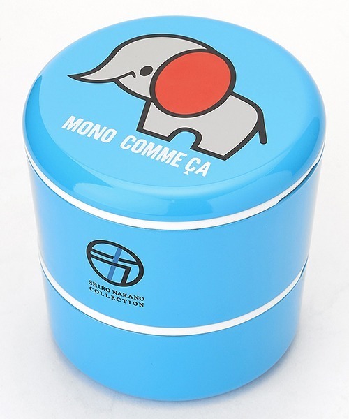 MONO　COMME CA（モノコムサ）の「ランチボックス（お弁当箱・レディース・イエロー/オレンジ/ターコイズブルー/レッド・FREE）」の2枚目の写真