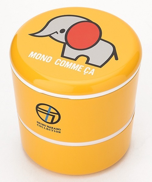 MONO　COMME CA（モノコムサ）の「ランチボックス（お弁当箱・レディース・イエロー/オレンジ/ターコイズブルー/レッド・FREE）」の3枚目の写真