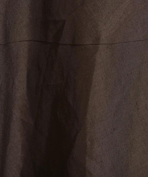 BEAUTY&YOUTH UNITED ARROWS（ビューティーアンドユースユナイテッドアローズ）の「BY∴ テレデランリネン パネルフレアマキシスカート -ウォッシャブル-（スカート・レディース・レッド/ダークブラウン/ナチュラル・S/M/L）」の5枚目の写真