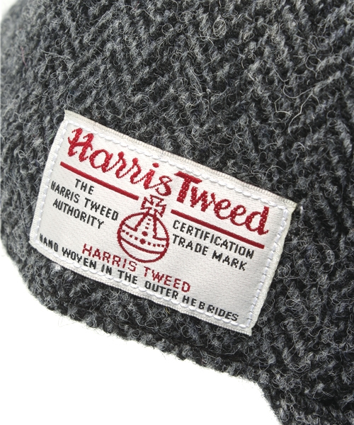 NEW ERA(ニューエラ)の「NEW ERA(ニューエラ): HARRIS TWEED(ハリスツイード) キャップ(キャップ・メンズ・ブラック/パープル・ONE SIZE)」の4枚目の写真