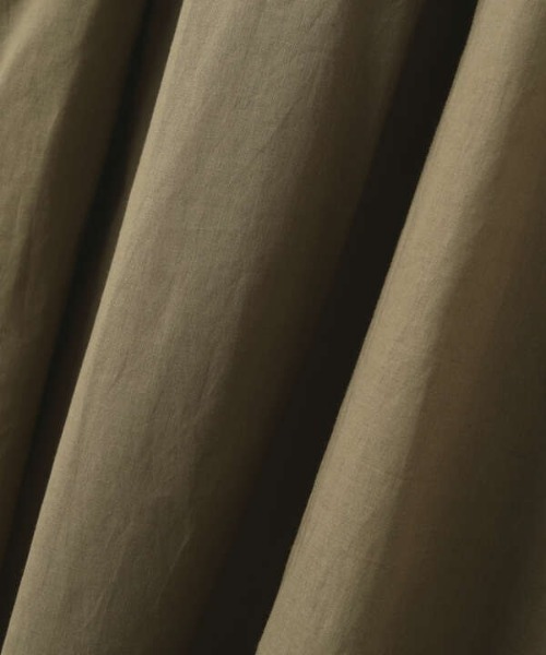 N.（N. Natural Beauty Basic）（エヌエヌナチュラルビューティーベーシック）の「◆コットンローンラップワンピース（ワンピース・レディース・カーキ/ブルー/スミクロ/モーブ系・MEDIUM）」の21枚目の写真