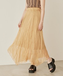 mikke | シアープリーツアシメトリースカート(スカート)