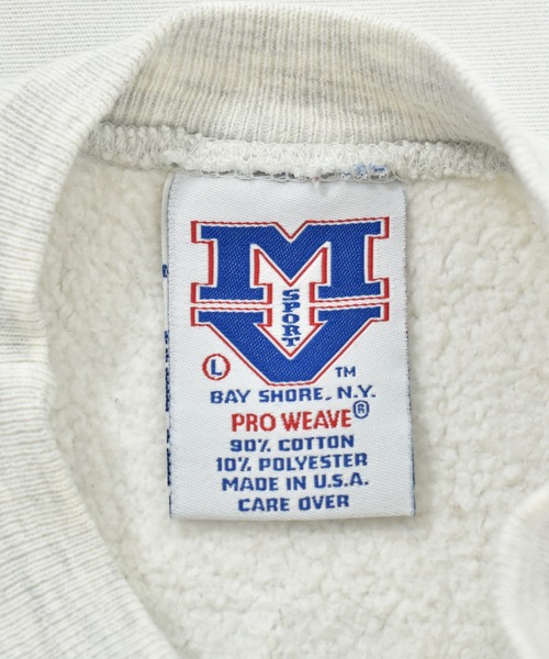 VINTAGE（ヴィンテージ）の「【ヴィンテージ古着】“BRANDEIS UNIVERSITY” リバースタイプ クルーネックスウェット USA製（スウェット・メンズ・グレー・LARGE）」の4枚目の写真