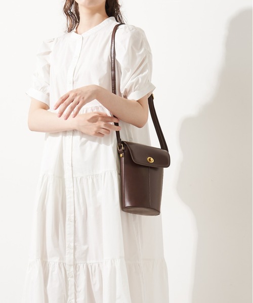 OLIVE des OLIVE（オリーブデオリーブ）の「【WEB限定】ハーフバケツショルダー（ショルダーバッグ・レディース・ブラック/ダークブラウン/ベージュ・FREE）」の7枚目の写真