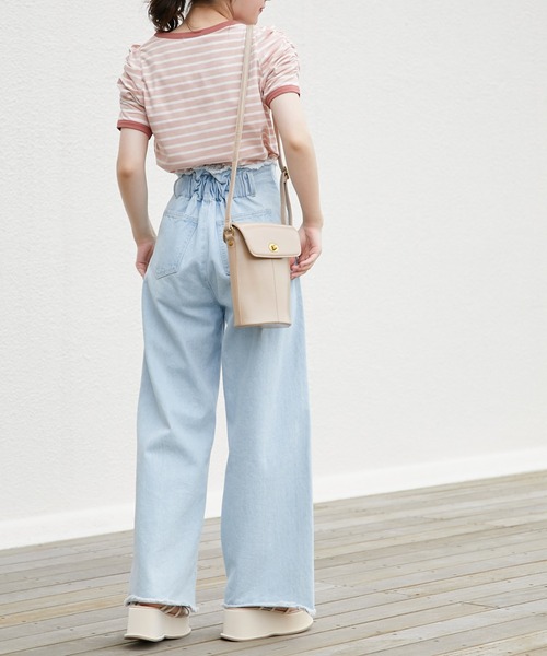 OLIVE des OLIVE（オリーブデオリーブ）の「【WEB限定】ハーフバケツショルダー（ショルダーバッグ・レディース・ブラック/ダークブラウン/ベージュ・FREE）」の9枚目の写真