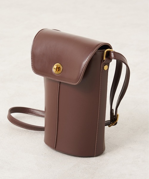 OLIVE des OLIVE（オリーブデオリーブ）の「【WEB限定】ハーフバケツショルダー（ショルダーバッグ・レディース・ブラック/ダークブラウン/ベージュ・FREE）」の12枚目の写真