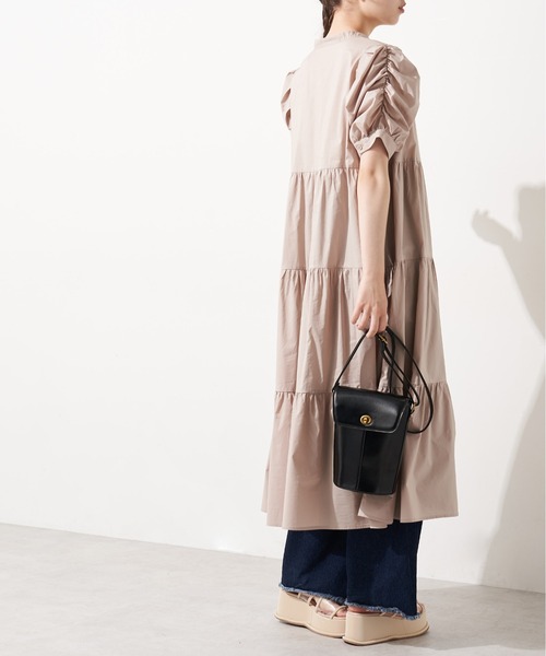 OLIVE des OLIVE（オリーブデオリーブ）の「【WEB限定】ハーフバケツショルダー（ショルダーバッグ・レディース・ブラック/ダークブラウン/ベージュ・FREE）」の19枚目の写真