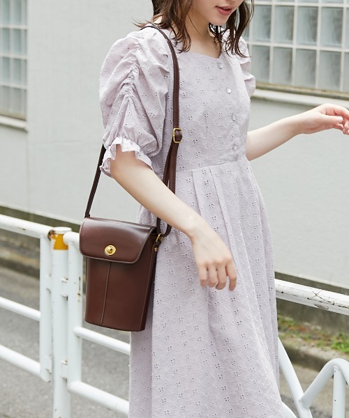 OLIVE des OLIVE（オリーブデオリーブ）の「【WEB限定】ハーフバケツショルダー（ショルダーバッグ・レディース・ブラック/ダークブラウン/ベージュ・FREE）」の21枚目の写真