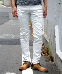 HIDEAWAYS NICOLE | 製品染めスリムパンツ(その他パンツ)