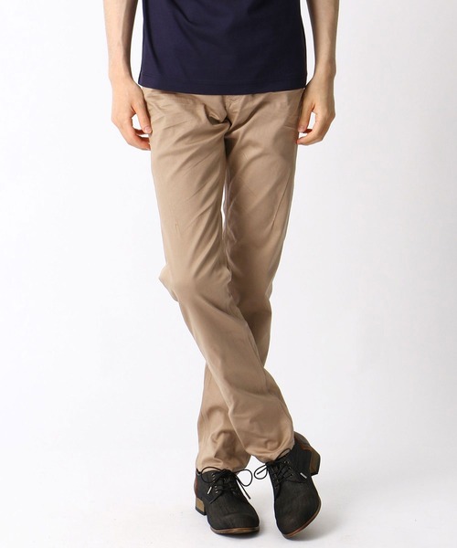 HIDEAWAYS NICOLE（ハイダウェイニコル）の「製品染めスリムパンツ（その他パンツ・メンズ・オフホワイト/ベージュ/ブラック/オリーブ・SMALL/MEDIUM/X-LARGE/LARGE）」の6枚目の写真