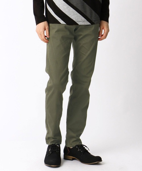 HIDEAWAYS NICOLE（ハイダウェイニコル）の「製品染めスリムパンツ（その他パンツ・メンズ・オフホワイト/ベージュ/ブラック/オリーブ・SMALL/MEDIUM/X-LARGE/LARGE）」の7枚目の写真