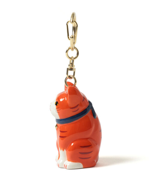 BEAMS JAPAN(ビームス ジャパン)の「中外陶園 × BEAMS JAPAN / 別注 橙 まねき猫 キーホルダー(キーホルダー・メンズ・その他/その他1・ONE SIZE)」の3枚目の写真