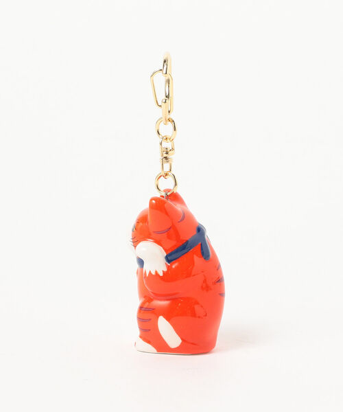 BEAMS JAPAN(ビームス ジャパン)の「中外陶園 × BEAMS JAPAN / 別注 橙 まねき猫 キーホルダー(キーホルダー・メンズ・その他/その他1・ONE SIZE)」の7枚目の写真
