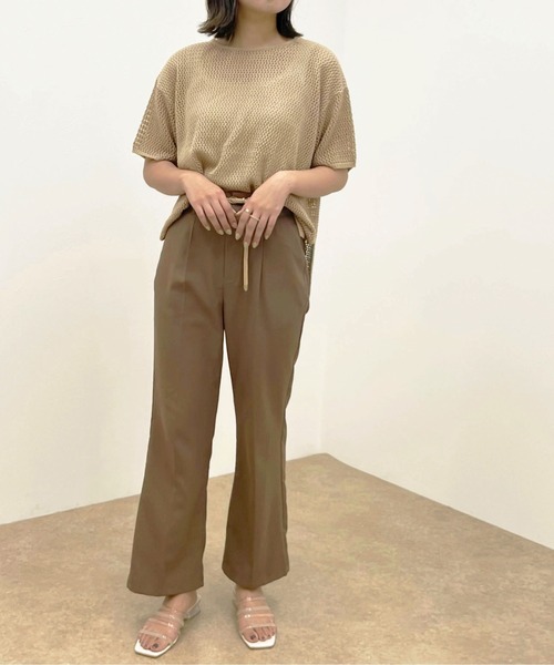 apres jour clair(アプレジュールクレア)の「【apres jour clair】メッシュ編みトップス【ZOZOTOWN限定アイテム】(ニット/セーター・レディース・アイボリー/モカ/ベージュ・X-LARGE/フリー)」の22枚目の写真