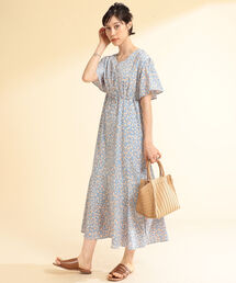 Beams Women ビームスウィメン レディース のワンピース ドレス 花柄 ボタニカル柄 通販 Zozotown