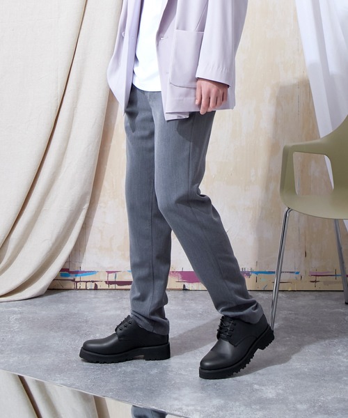 EMMA CLOTHES(エマクローズ)の「タンクハイソールシューズ/レースアッププレーントゥ/シングルモンク/コインローファー EMMA CLOTHES(ローファー・メンズ・ブラック系その他2/ブラック/ブラック系その他・M/S/L)」の6枚目の写真