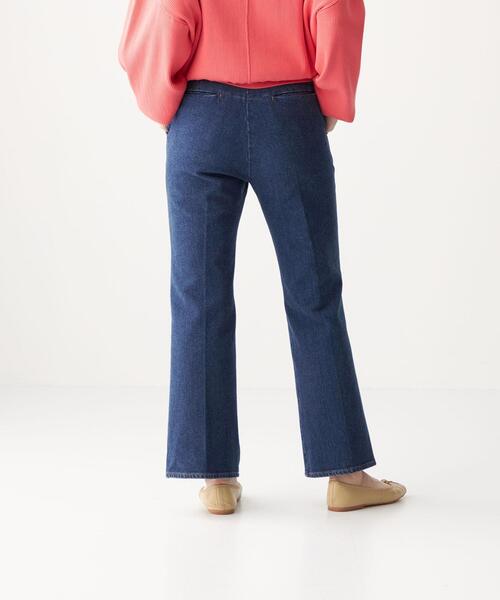 CITEN(シテン)の「<CITEN(シテン)>デニムハイライズフレアスラックス デニムパンツ(デニムパンツ・レディース・ブラック/コバルトブルー・S/M)」の14枚目の写真