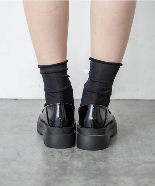 RASVOA(ラスボア)の「カレッジローファー(ローファー・レディース・ブラック・M/L)」の7枚目の写真