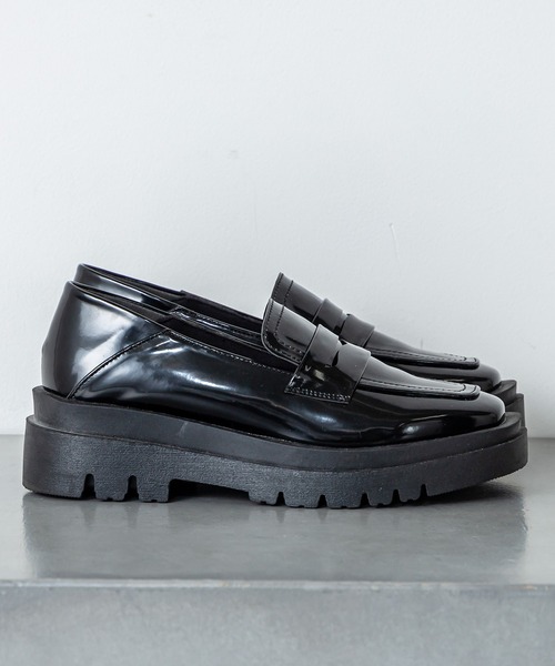 RASVOA(ラスボア)の「カレッジローファー(ローファー・レディース・ブラック・M/L)」の8枚目の写真