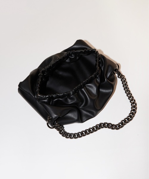 SAMO ONDOH(セイモオンド)の「【SAMO ONDOH】BUN BAG M / セイモオンド バンバッグ M(ショルダーバッグ・レディース・ホワイト/ブラック/ベージュ/グリーン/スモーキーグリーン系・FREE)」の15枚目の写真