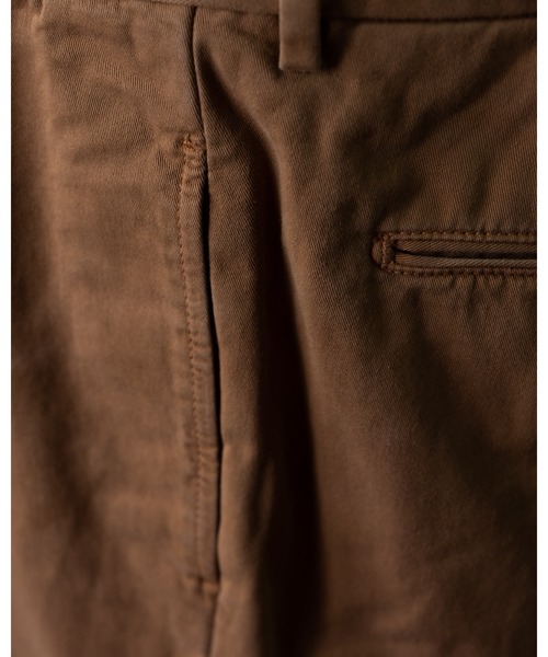 RICCARDO METHA（リカルドメッサ）の「「RICCARDO METHA/リカルド メッサ」イタリア製 メンズ コットン ツイル ワンタック ワイド パンツ（チノパンツ・メンズ・ブラック/ベージュ/オリーブ/カーキ・44/46/48/50）」の14枚目の写真