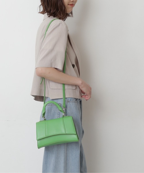 FREE'S MART（フリーズマート）の「◆カービィバッグ（ショルダーバッグ・レディース・ブラック系その他/ホワイト/グリーン・ﾌﾘ-）」の5枚目の写真