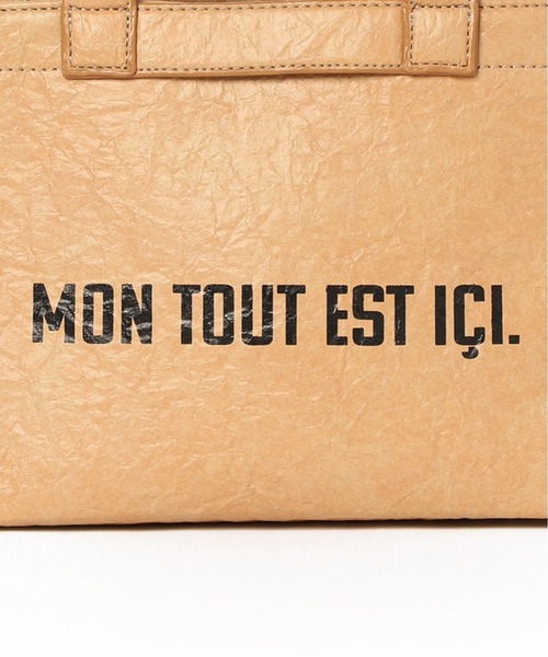 Deuxieme Classe（ドゥーズィエムクラス）の「【SKIN/スキン】SHOPPER トートバッグ（ハンドバッグ・レディース・ベージュ・FREE）」の4枚目の写真