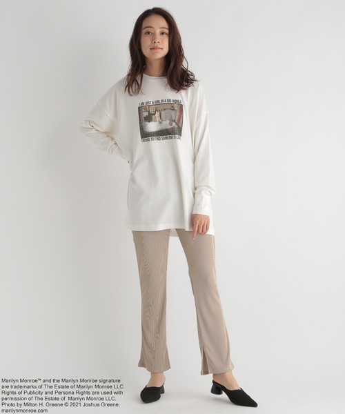 Andemiu(アンデミュウ)の「【マリリンコラボ】ルームウェア227733(ルームウェア/パジャマ・レディース・オフホワイト/ベージュ・FREE)」の9枚目の写真