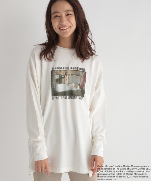 Andemiu(アンデミュウ)の「【マリリンコラボ】ルームウェア227733(ルームウェア/パジャマ・レディース・オフホワイト/ベージュ・FREE)」の6枚目の写真