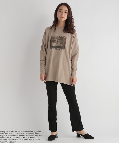 Andemiu(アンデミュウ)の「【マリリンコラボ】ルームウェア227733(ルームウェア/パジャマ・レディース・オフホワイト/ベージュ・FREE)」の16枚目の写真