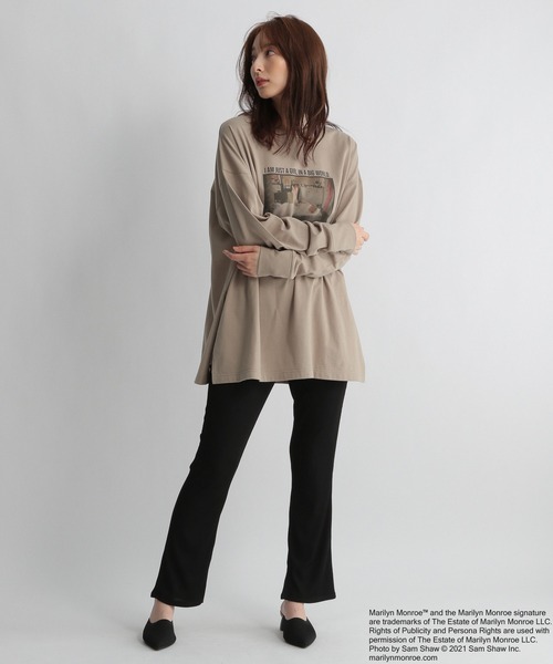 Andemiu(アンデミュウ)の「【マリリンコラボ】ルームウェア227733(ルームウェア/パジャマ・レディース・オフホワイト/ベージュ・FREE)」の13枚目の写真