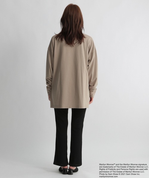 Andemiu(アンデミュウ)の「【マリリンコラボ】ルームウェア227733(ルームウェア/パジャマ・レディース・オフホワイト/ベージュ・FREE)」の4枚目の写真