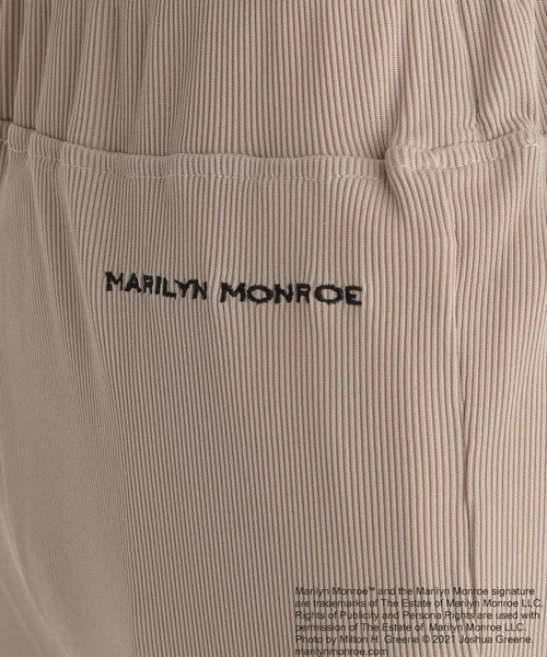 Andemiu(アンデミュウ)の「【マリリンコラボ】ルームウェア227733(ルームウェア/パジャマ・レディース・オフホワイト/ベージュ・FREE)」の12枚目の写真