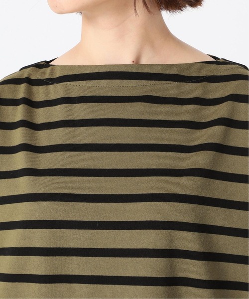 SLOBE IENA（スローブイエナ）の「【TRADITIONAL WEATHERWEAR 】 BMB SHIRT SUPER ロングワンピース【手洗い可】◆（Tシャツ/カットソー・レディース・ブラック/カーキ・FREE）」の10枚目の写真