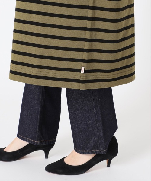 SLOBE IENA（スローブイエナ）の「【TRADITIONAL WEATHERWEAR 】 BMB SHIRT SUPER ロングワンピース【手洗い可】◆（Tシャツ/カットソー・レディース・ブラック/カーキ・FREE）」の20枚目の写真