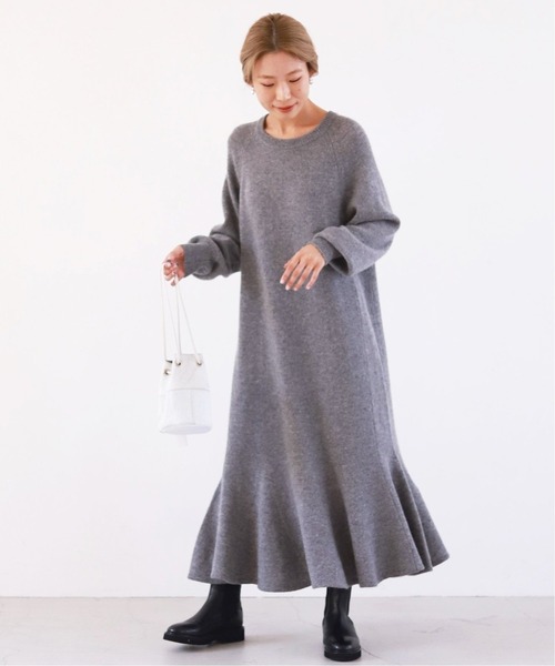 SLOBE IENA（スローブイエナ）の「POLLONEフレアワンピース 