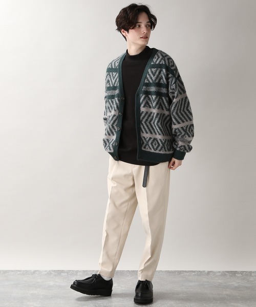 RAGEBLUE(レイジブルー)の「モヘヤ/柄ニットカーディガン/229367(ニット/セーター・メンズ・その他19/ブルー系その他・MEDIUM/LARGE)」の14枚目の写真