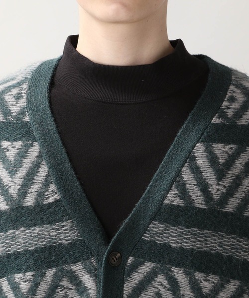RAGEBLUE(レイジブルー)の「モヘヤ/柄ニットカーディガン/229367(ニット/セーター・メンズ・その他19/ブルー系その他・MEDIUM/LARGE)」の16枚目の写真
