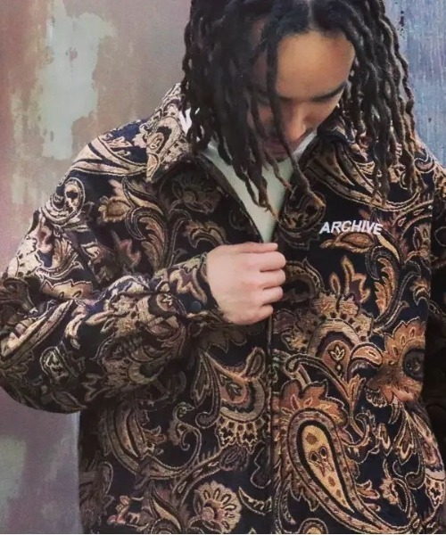 A4A（エーフォーエー）の「A4A/エーフォーエー/ゴブランブルゾン（ブルゾン・メンズ・ブラック・MEDIUM/LARGE）」の5枚目の写真