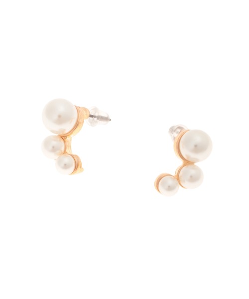 Edit Sheen（エディットシーン）の「カーブラインパールピアス（ピアス（両耳用）・レディース・ゴールド/シルバー・FREE）」の10枚目の写真