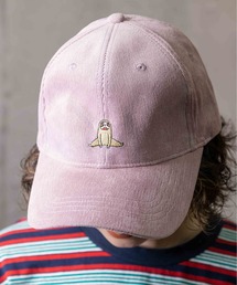 コーデュロイコミカルアニマルキャップ