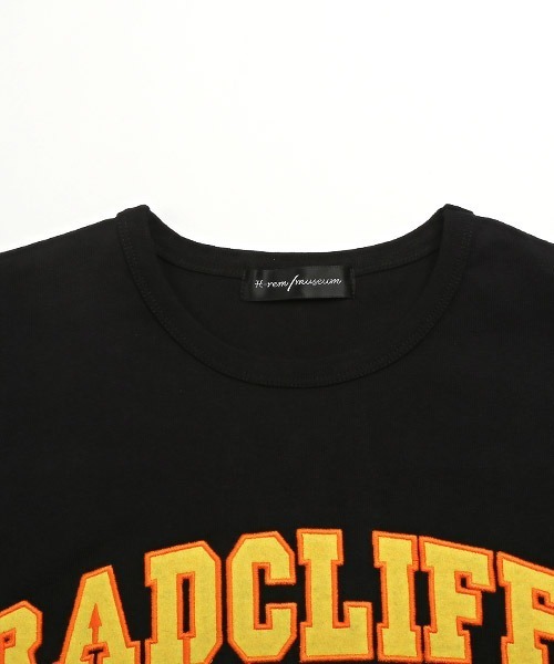 LUXSTYLE(ラグスタイル)の「カレッジワッペンロゴ長袖Tシャツ(Tシャツ/カットソー・メンズ・ホワイト/グリーン/オレンジ/ブルー/ブラック・L/M)」の19枚目の写真