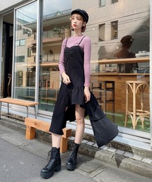 Voyage titty&Co.PETIT | 【Voyage titty&Co.】イレヘムキャミワンピⅡ(ワンピース)